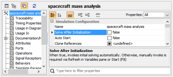 Selecting false to manually invoke objects or values.