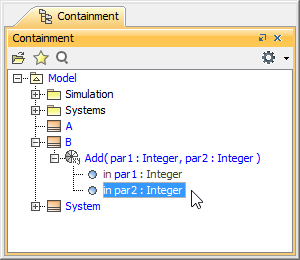 Creating Parameter par2 of Type Integer