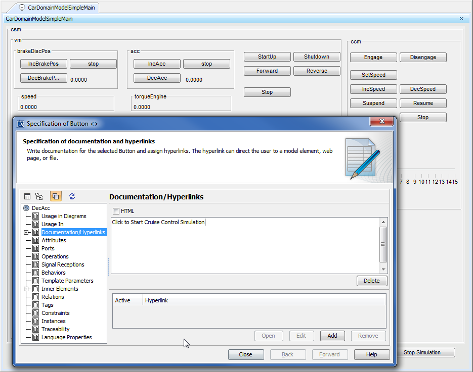 Run-Time Documentation ofUser Interface Components Displayed as Tooltip