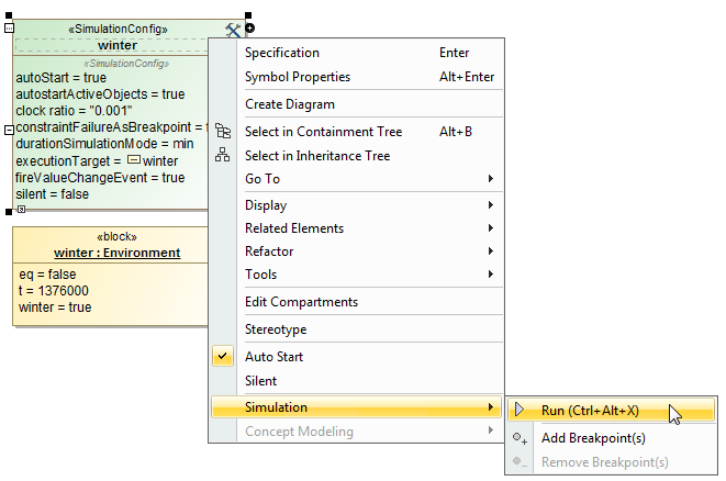 Cameo Simulation Toolkit 2022x Refresh2 > Activity duration simulation > RunSimulation.png
