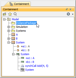 Creating Package Named InstancePackage