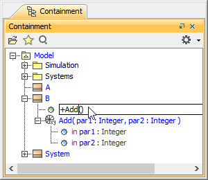 Creating Operation Add Owned by Property B