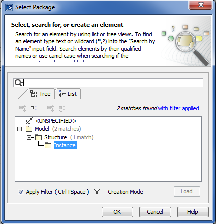 Select Instance to save plot result values