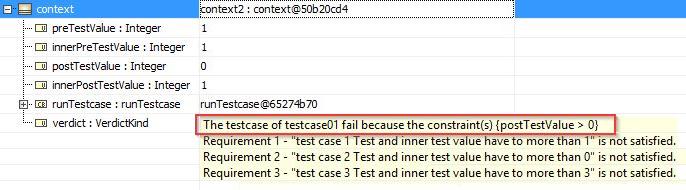 Tracing to Failed Constraints