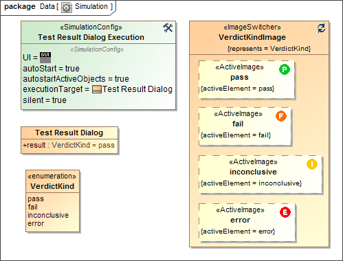 Image Switcher and Active Image Representing Enumeration and Enumeration Literals