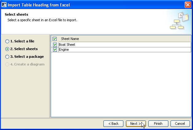 Selecting Sheets in an Excel File