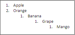 The Sample of RTF, ODF, or HTML Document Outputs