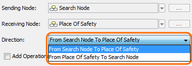 UAF Plugin 19.0 LTR SP2 > Realized Operational Exchange wizard > realized_operational_exchange_wizard_direction.png (Specifying the direction) Specifying the direction
