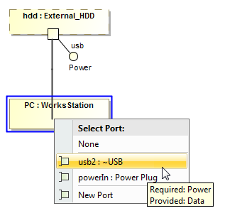 Drawing Connector to Part