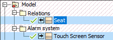 Example of accepted movement change