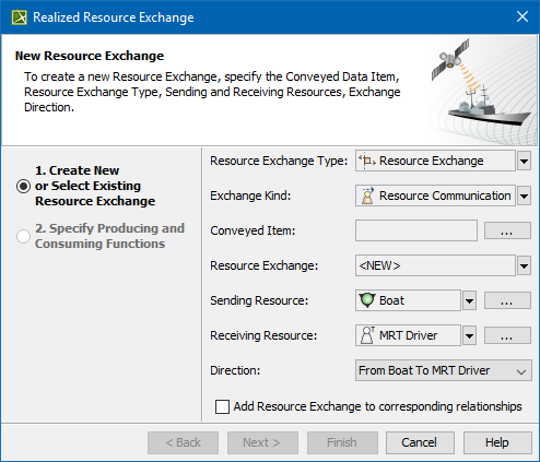 UAF Plugin 19.0 LTR SP4 > Realized Resource Exchange wizard > realized_resource_exchange_new_noSR.png