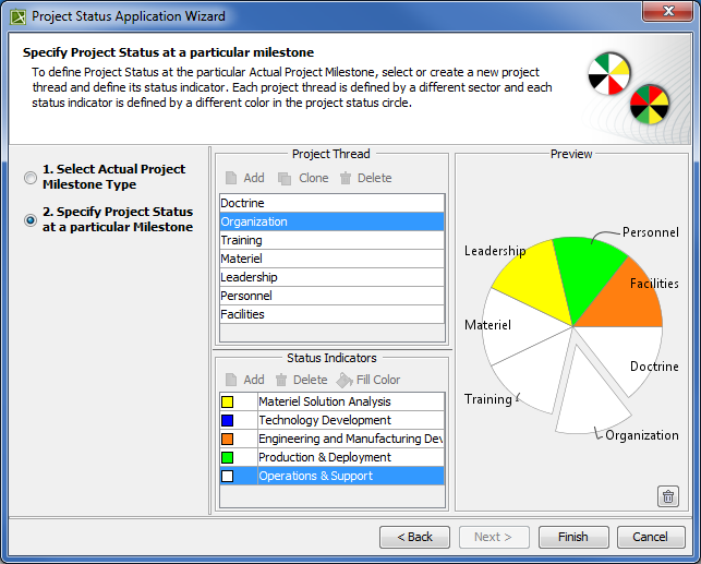 UAF Plugin 19.0 LTR SP4 > Project Status Application Wizard > project_status_application_wizard_step2_DOTMLPF.png