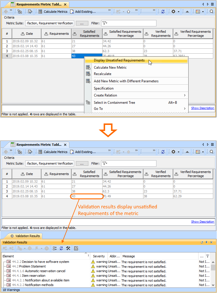 MagicDraw 19.0 LTR SP4 > 19.0 LTR SP2 Version News > displaying_failing_elements.png