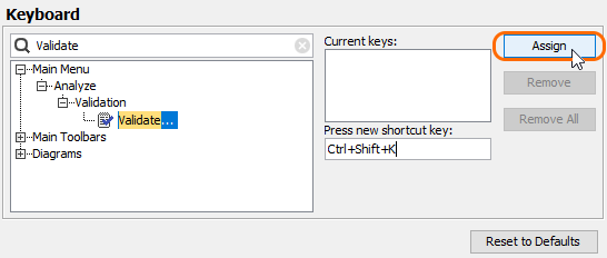 MagicDraw 19.0 LTR SP4 > 19.0 LTR SP2 Version News > keyboard_panel.png