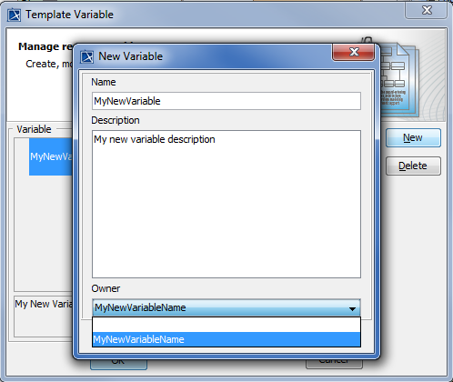 Creating a Parent Variable