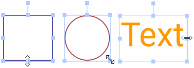 Resizing 2-D shapes