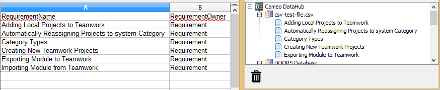 New data is added in CSV file