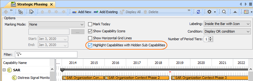UAF Plugin 2021x Refresh1 > Customizing Gantt chart properties > chart_options.png