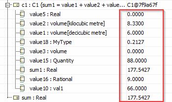 Non-Primitive Value Types Interpreted as Real